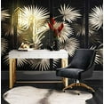 thumbnail image 2 of TOV Furniture Beatrix Fauteuil Pivotant Moderne Rembourré pour Bureau à Domicile, Noir, 2 of 5