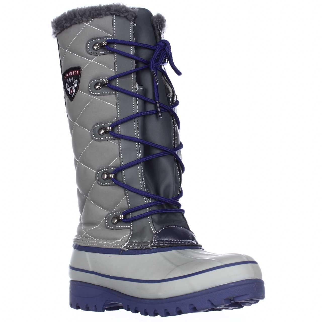 sporto grey boots