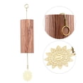 thumbnail image 2 of Carillón de viento Campanas de chakra Campanas de viento de bambú natural Acorde de meditación Campanilla de viento para jardín al aire libre Patio Decoración del hogar Meditación Zen Relajación Tomshoo carillón de viento, 2 of 6