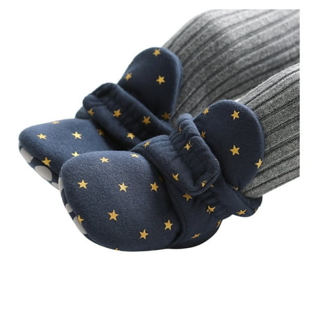 

eczipvz Toddler Shoes Soft Walkers Boots Toddler Baby Booties Shoes Prewalker First Boys Warming Snow Girls Baby Shoes Tr Shoes (Blue 0-6 Months)