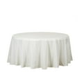 Efavormart 120" Wholesale Round Tablecloth Polyester Round Table Linens