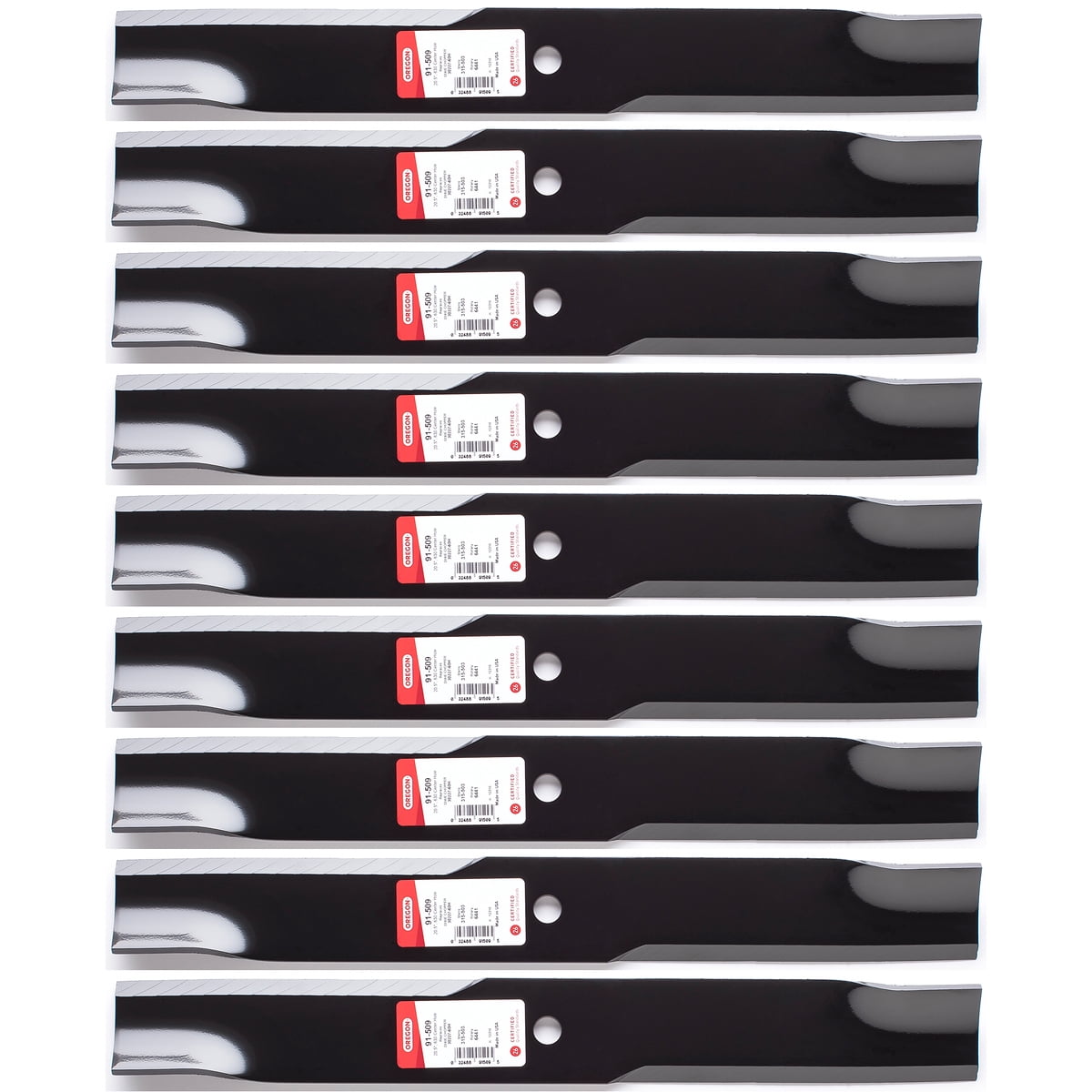 Replaces Gravely 3PK Oregon 596-319 Gator G5 Blades