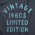 thumbnail image 2 of Mens Vintage 1980s Limited Edition T Shirt Funny Cool 1980 Theme Classic Tee for Guys Graphic Tees, 2 of 9