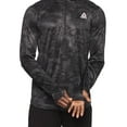 thumbnail image 3 of Reebok Mens Trail Quarter-Zip Active Pullover Sweatshirt, Sizes S-3XL, 3 of 5
