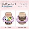 thumbnail image 3 of Diaper Bag Backpack Large Baby Bag for Boys Girls Quilted Travel Diaper Backpack with Changing Pad, Stroller Straps, 3 of 6
