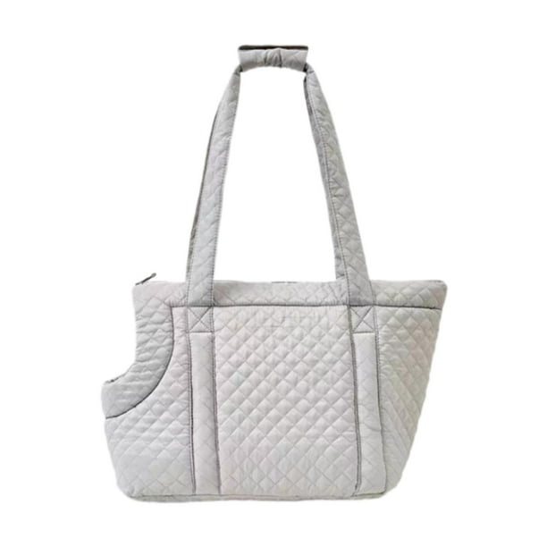 Bolsa de viaje suave para gatos pequeños y medianos, perros pequeños Gris