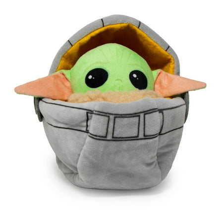 UPC: 0190882860011 | Star Wars Dog Toy  Grogu Baby Yoda Carriage Pet Toy  Plush