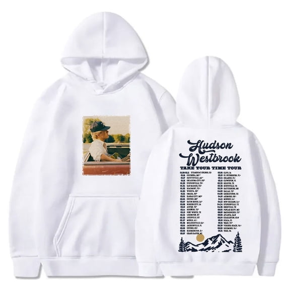 Hudson Westbrook Merch Hoodie Casual Unisex Sweatshirt Fashionable Long Sleeved Sweatshirt