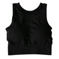 thumbnail image 2 of Wuffmeow Women's Wire Free Sport Bras Running Exercise Yoga Beautiful Back Fasting Dry Bras, 2 of 5