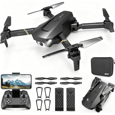 Mini Drone with 4K Camera for Kids & Beginners, Altitude Hold, Headless ...