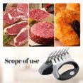 thumbnail image 4 of Meat Shredder Claws, Pork Shredder Claws, Heavy Duty Bear Claws for Shredding Meat, Meat Shredder Tool, Bear Claws BBQ Accessories Gifts for Men (Black), 4 of 7