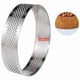 thumbnail image 5 of Paquete de 24 Anillos de Tarta de Acero Inoxidable, Anillo de Mousse de Pastel Perforado, Molde de Anillo de Pastel, Herramientas para Hornear Pasteles Redondos de 6 cm, 5 of 5
