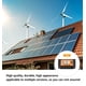 thumbnail image 5 of Kearding Regulador de panel solar 12V-24V Reguladores de ajustables Controlador de carga Herramientas de equipo eléctrico para seguimiento de Accesorios para electrodomésticos Kearding HA065603-00, 5 of 6