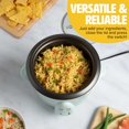 thumbnail image 4 of Tasty Mini Rice Cooker with Removable Nonstick Bo, 4 of 7