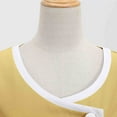 thumbnail image 6 of Bigersell Tank Maxi Dress Women Fashion Casual Dress Round Neck Sleeveless Women's Dress Knee-Length Plus Slip Dress Style 8745, Female Knee Length Dresses Yellow M, 6 of 8