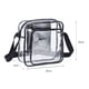 thumbnail image 2 of Bolso bandolera transparente para viajes de trabajo y negocios para hombres y mujeres, aprobado por el estadio - Bolso cruzado transparente para seguridad y eventos deportivos, 2 of 5