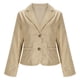 thumbnail image 5 of RKSTN Blazers for Women Oversized Lapel Single Breasted Button Cropped Blazer Business Suit Jacket Womens Casual Solid Plus Size Turndown Collar Loose Long Sleeve Professional Office Wear Blazer, 5 of 10