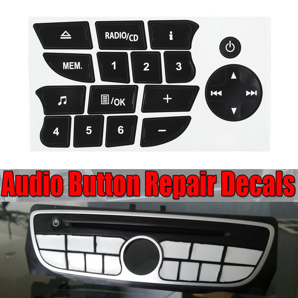 Belom Repair Radio Button Repair Stickers Button Cd Stickers Hot Sale High Quality Walmart Com