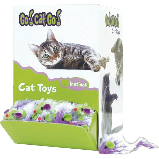 Ourpets CompanyGo Cat Go Mini Fun Fur Bulk Display 48 Piece Walmart