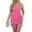 Hot Pink, variant on Spring New Hit Round Neck Sleeveless Solid Color Knit Vest for Women, Polyester Material, for Spring and Summer, Casual Loose Fit