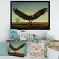 thumbnail image 3 of Designart 'Open Wings Roc Bird in Wild' Farmhouse Framed Art Print, 3 of 4