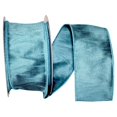 thumbnail image 1 of Reliant Ribbon 92975W-913-40H 20.5 in. 20 Yards Dupioni Supreme Wired Edge Ribbon, Turquoise, 1 of 1