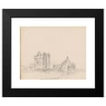 thumbnail image 2 of James Moore 14x12 Black Modern Framed Museum Art Print Titled - Coupland Castle, Northumberland (1792), 2 of 5