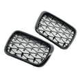 thumbnail image 1 of Coche 2Pcs parachoques delantero riñón parrilla para E36 M3 1997 Negro brillante Cola Rejillas de riñón delanteras, 1 of 7