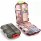 thumbnail image 1 of Pastillero portátil de 2 uds con compartimentos, pastillero de plástico extraíble, pastillero ovalado para viajes de Camping ShuxiuWang 8390612424755, 1 of 1