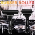 thumbnail image 5 of Rubber Roller, Set of 2 (6 & 10cm), Ink Brayer Roller for Printmaking, 5 of 8