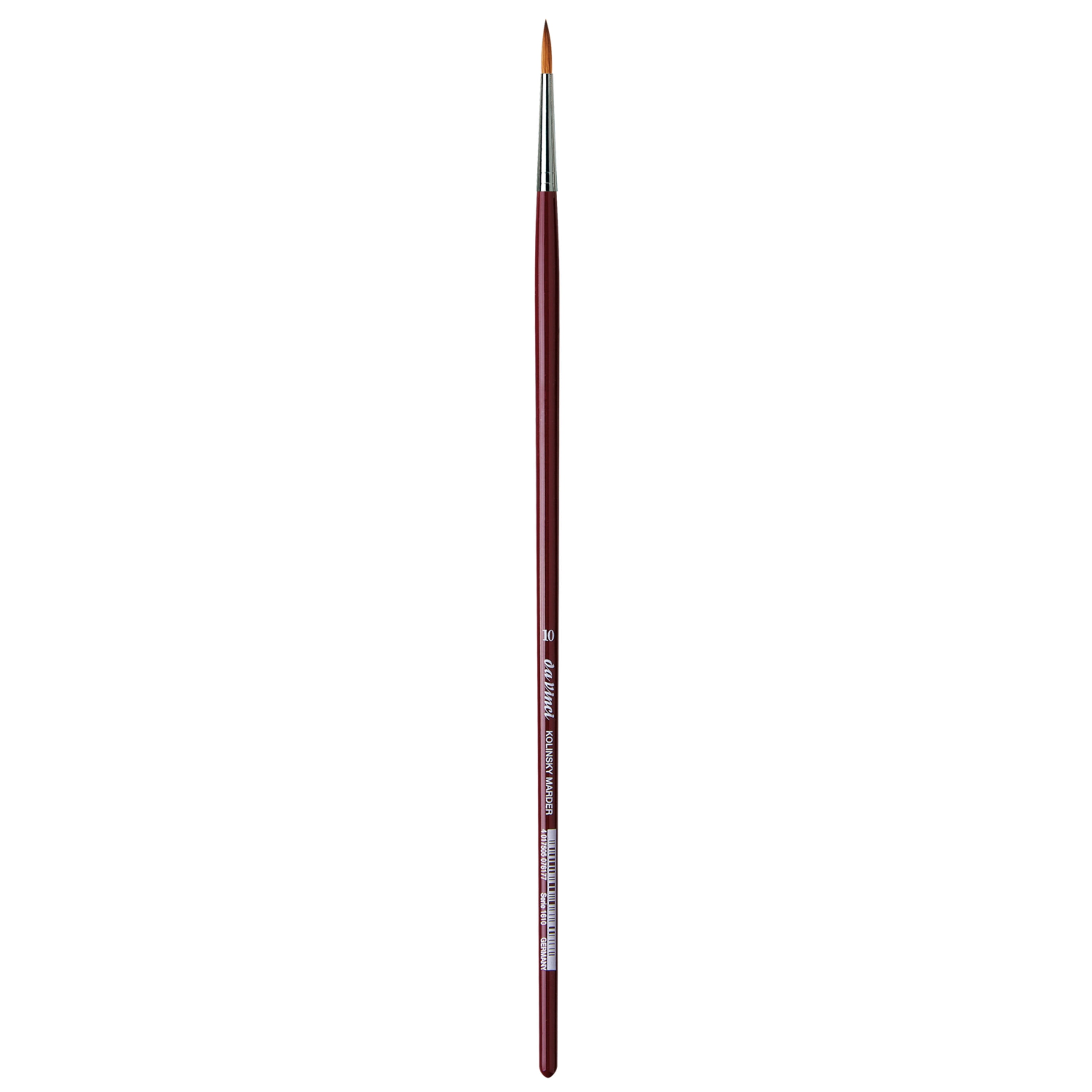da Vinci Brush Kolinsky Red Sable Oil Brush, Round, 10