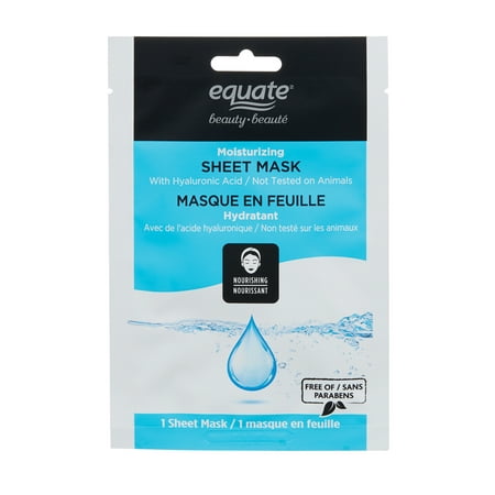 Equate Beauty Wal Eqb Hyal Acid Sheet Mask