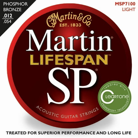 Martin Sp Lifespan Phosphor Bronze Light Gauge Acoustic