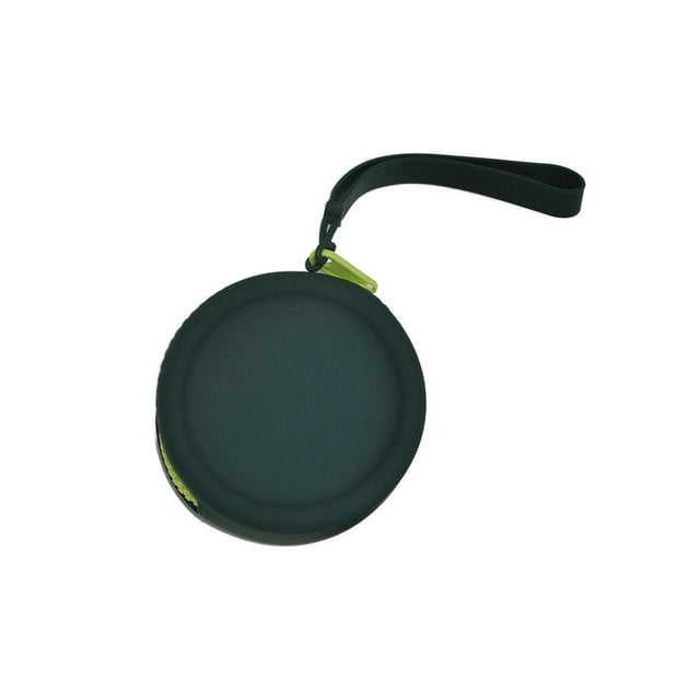 Matsuzay Bolsa de almacenamiento Mini bolsa práctica de moda de forma redonda bolsillo portátil multifuncional regalo de cumpleaños de Almacenamiento y organización del hogar Negro 19 pulgadas