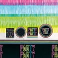 thumbnail image 3 of Unique Industries' Neon Rainbow Round 9" Paper Dinner Plates, 8ct, 3 of 3