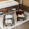 thumbnail image 2 of VECELO Full Size Underbed Storage Drawers, Set of 4, Brown, 2 of 7