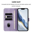 thumbnail image 5 of for Samsung Galaxy M12 Phone Case Wallet Protective Case leather Cover with magnetic closed cPurpleit card slot shockproof protection phone case, 5 of 7