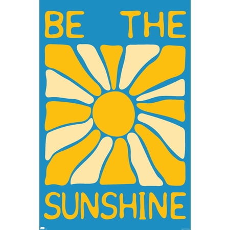 Hey Happy - Be The Sunshine Wall Poster, 22.375" x 34"