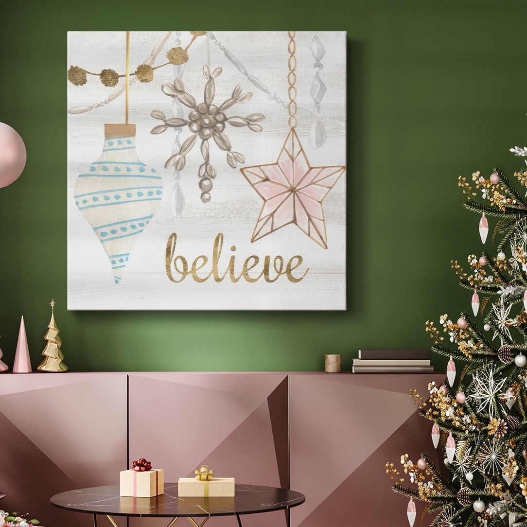 Elegant Ornaments I- Gallery Wrapped Canvas