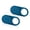 Blue-2 Pcs, variant on Universal Ultra-Thin Webcam Cover Slide [2-Pack], 0.023" Metal Camera Blocker for Macbook Pro, Laptop, iPad Pro, iPhone & PC, Anti-Peeping Privacy Protection