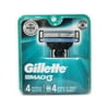 Gillette Mach3 Refill Cartridges, 4 Count