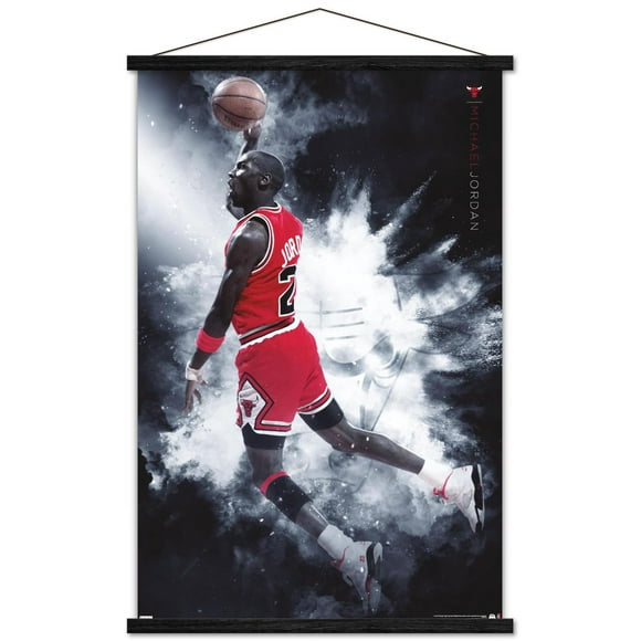 Michael Jordan - Burst Wall Poster, 22.375" x 34"