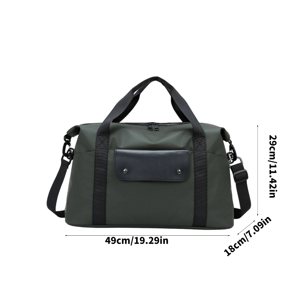 Yokua Travel Duffle Bag Sports Gym Toted Bag Carrys on Weekender Bag Overnight Bag