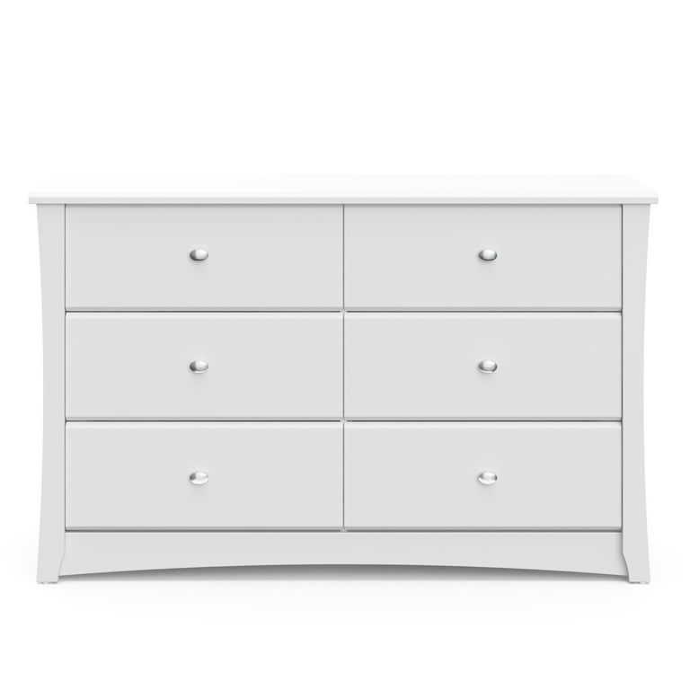 Crescent 6 outlet drawer double dresser