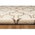 thumbnail image 4 of Linon Home Décor Aspire Area Rug Collection, Beige and Brown, 2' x 3', 4 of 5