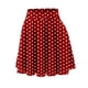 thumbnail image 4 of Minifalda clásica con cintura elástica para mujer: falda elegante y casual de corte A, 95 % poliéster, tallas reales, para todas las estaciones - S-XXL, 4 of 6