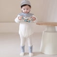 thumbnail image 4 of LYMAYTER ‌Baby Toddler Non-Slip Socks 1 Pair Unisex Thick Cotton Ankle-Loose Floor Socks for Boy Girl 0-8Y, 4 of 7