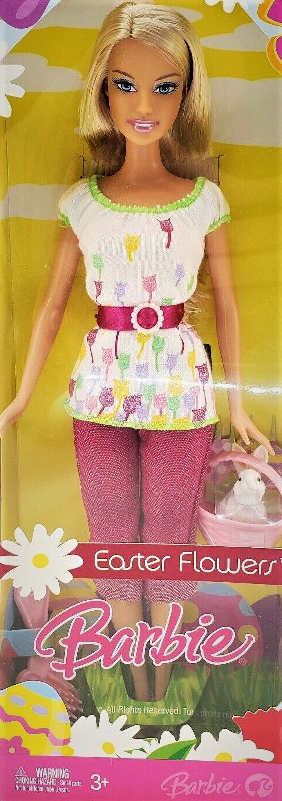 Easter Flowers Barbie doll