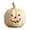 #001 White, variant on Holloyiver Handmade Terracotta Pumpkin Jack O' Lantern, Halloween Fall Terracotta Pumpkin Lantern Ornament, Autumn Farmhouse Table Festival Decoration for Home Porch Mantel Room Decor