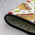 thumbnail image 5 of Shaggy Area Rug, Hot Dog 7 Rugs for Living Room Bedroom Non Slip Door Mat Indoor Carpet Machine Washable Nursery Home Decor Floor Mats for Entryway 60x39in, 5 of 5